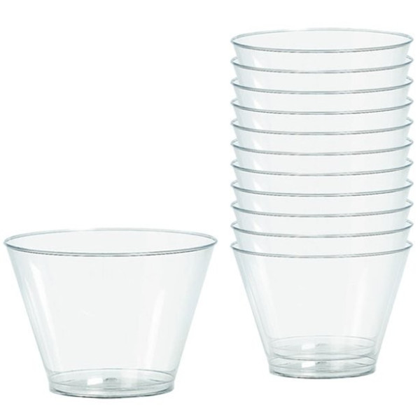 20 vasos de plástico Party Treasures 255ml
