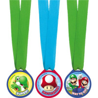 12 Super Mario World Mini Medaillen