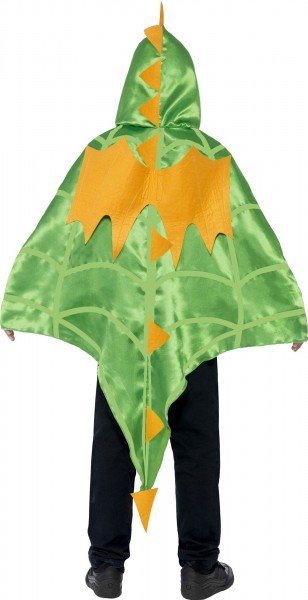 Capa de dragón verde infantil 2