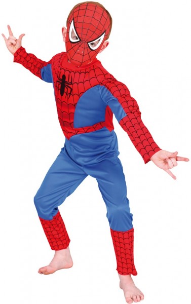 Spiderman barndräkt deluxe