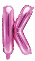 Förhandsgranskning: Folieballong K fuchsia 35cm
