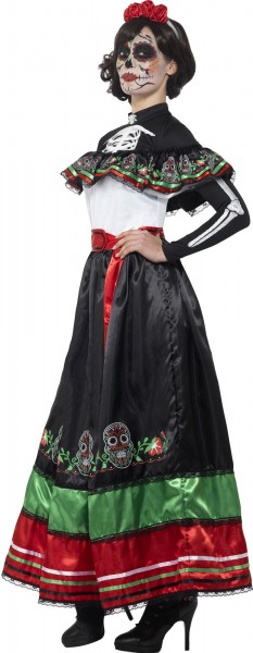 Stella day of the dead ladies costume traditional dress 2
