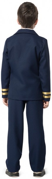 Pilot Flugkapitän Kostüm Für Kinder