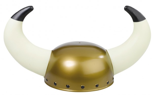 Goldener Wikinger Helm