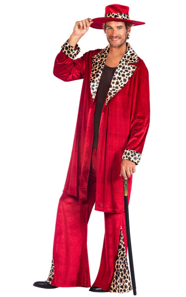 Męski kostium Czerwonego alfonsa z lat 70