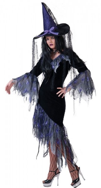 Viola Midnight Witch Ladies Costume