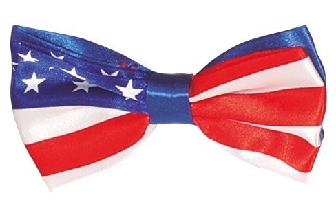 USA fan bow tie