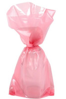 25 bolsas de regalo rosa claro 24cm