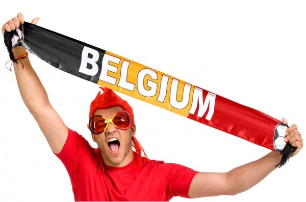 Belgien Fan Schal 1,2m