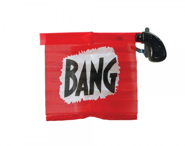 Bang Flagge Scherz Pistole