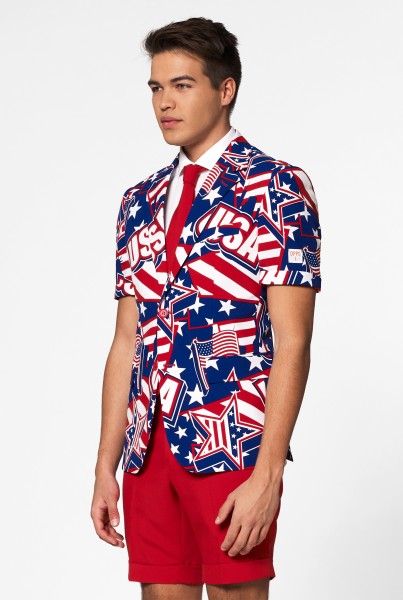 OppoSuits summer suit Mighty Murica