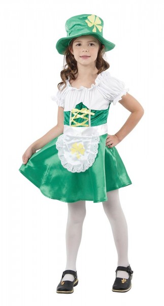 Leprechaun girl kids costume