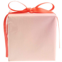 Oversigt: Geschenkpapier Regenbogen Pink 2m x 70cm