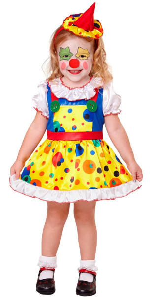 Circus clown Loulu girl costume