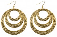 Preview: Glitter earrings circles