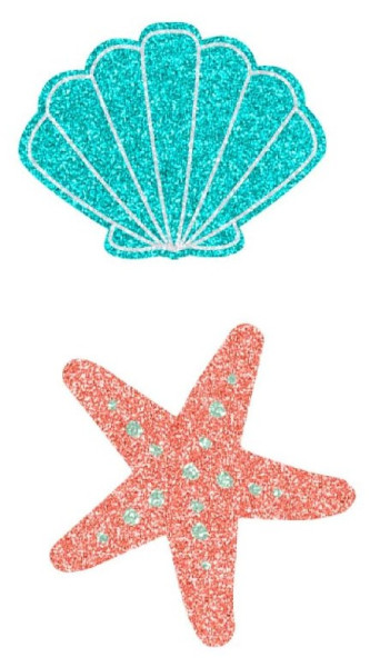 4 Mermaid Dream stickers