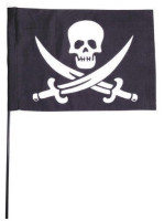 Bandiera teschio pirata 43 x 30 cm