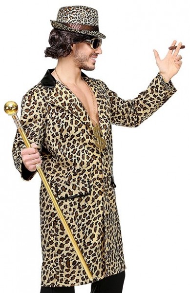 Cappotto leopardato da uomo anni '80 4