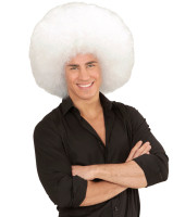 Preview: Mega Afro wig white