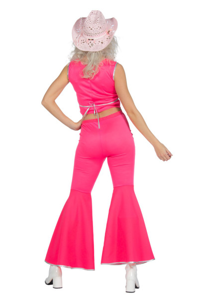 Pink Western Babe Damen Kostüm 3
