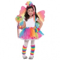 Rainbow fairy vingar för barn