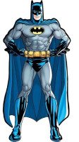 Batman Superheld Pappausschnitt 92cm