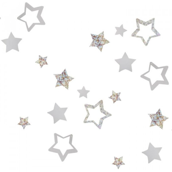 Decorazione cosparsa di stelle di Natale brillanti 13g