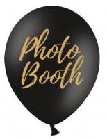 Preview: 6 chill out party balloons black 30cm