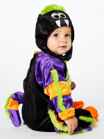 Förhandsgranskning: Mini Halloween spider barndräkt
