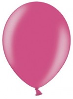 Vorschau: 100 Celebration metallic Ballons magenta 29cm