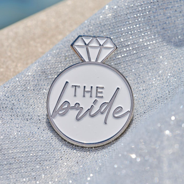 Shiny Bride Button Bruden