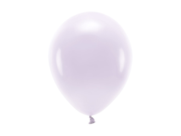 10 eko pastelowych balonów lawenda 26cm