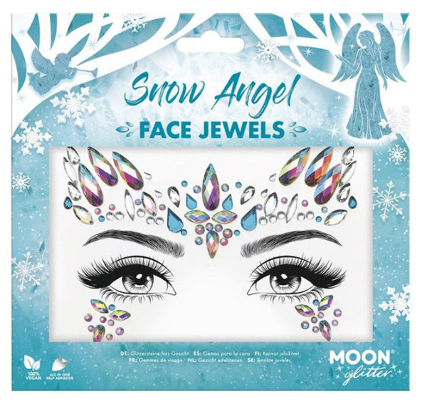 Self-adhesive gemstones Snow Angel