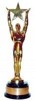 Sagoma statuetta Oscar 1,83 m