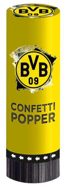2 cañones de confeti del BVB Dortmund