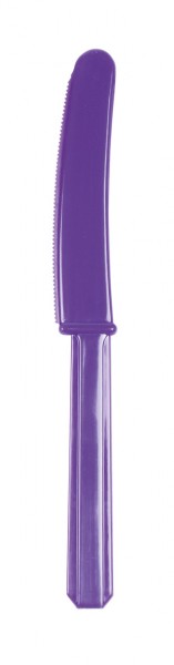 10 Partytime Messer Violett 17,2cm
