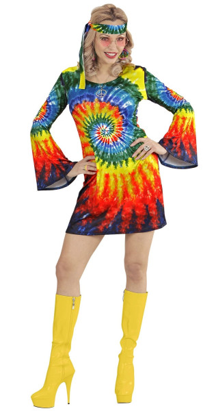 Camisa de mujer hippie feliz