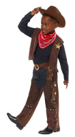 Vista previa: Disfraz de vaquero del lejano oeste para niño