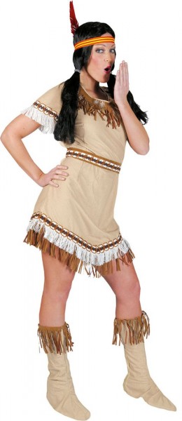 Indianerin Zarte Antilope Kostüm Für Damen