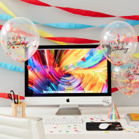Conjunto de fiesta de escritorio Happy Birthday