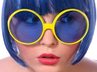 Preview: Yellow aviator glasses