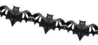 Be Scary Bat Garland 4m