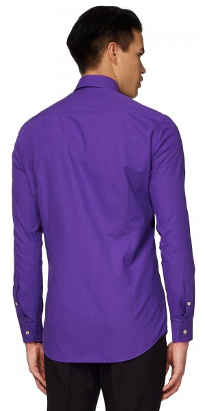 Purple OppoSuits shirt for men 2