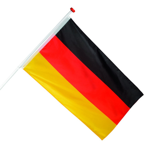 Vlag van Duitsland, waaier 0,9 x 1,5 m