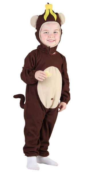 Mini costume da scimmia per bambina