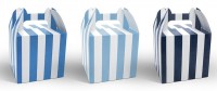 Widok: 6 pudełek prezentowych Maritim Blue White