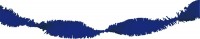 Guirlande à franges bleues 24m