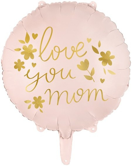 Ich liebe dich Mom Folienballon 45cm