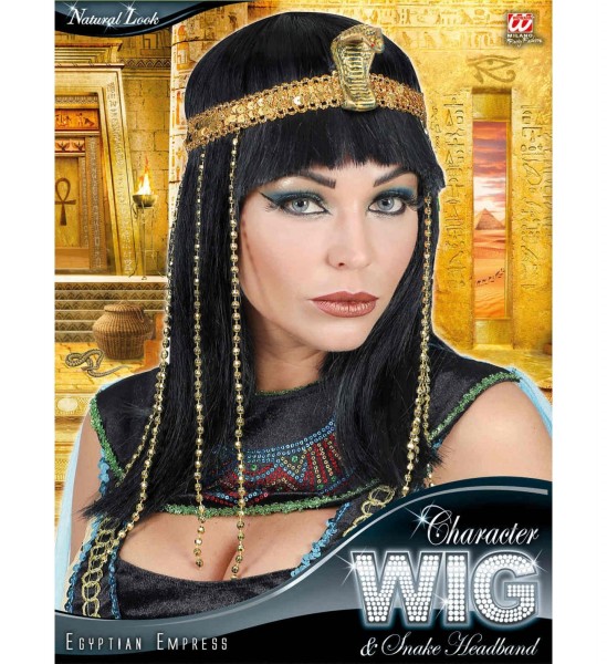 Perruque de pharaon égyptien