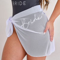 Preview: Embroidered Wrap Skirt - Bride